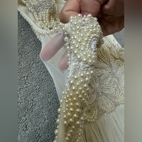 Urban Outfitters Kimchi Blue Swan Beaded Dress - Picture 9 of 14